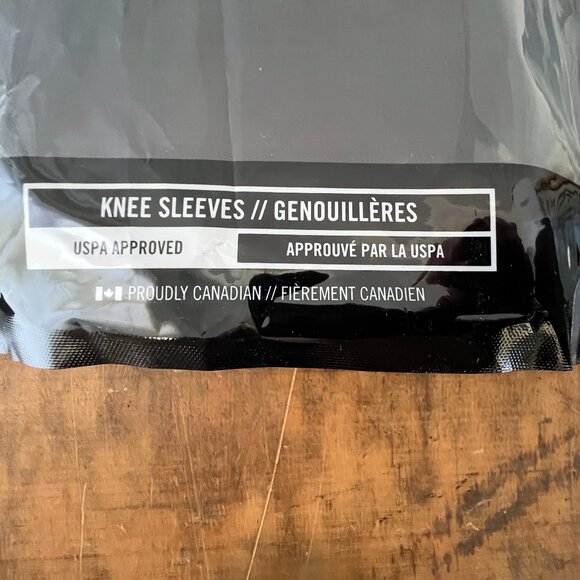 RISE Knee Sleeves (25cm) Size Small 7MM - Black, New in Sealed Packing! - Picture 7 of 7